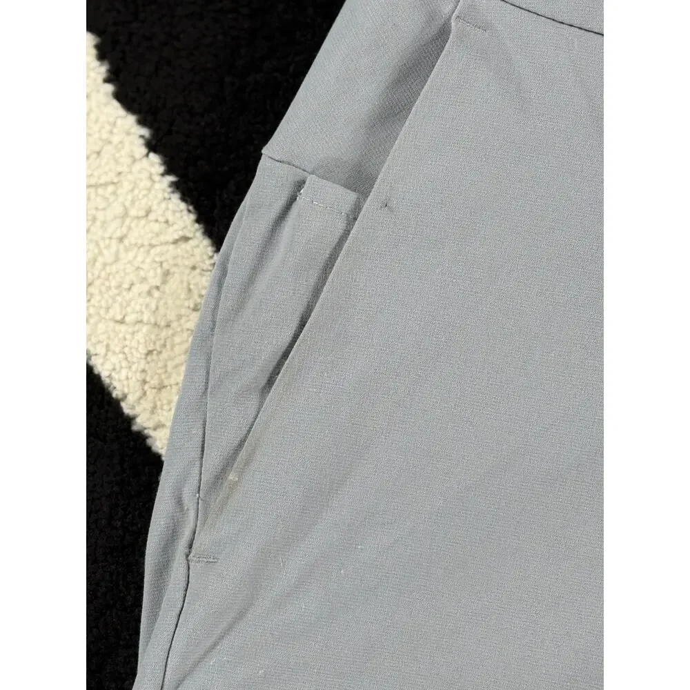 Lululemon Shorts Mens 30x10 Gray Commission Nylon Stretch Travel Golf